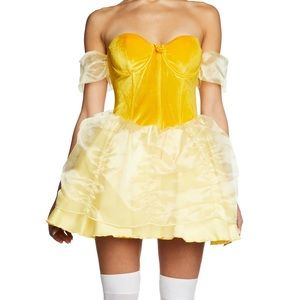 NEW Beauty and the Beast Belle - Sexy Women’s Halloween Costume Sz S
